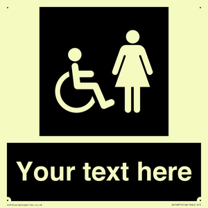 Custom information: black panel disabled and female